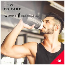 Cargar imagen en el visor de la galería, Proteina con creatina y BCAA, diseñada para crear musculatura, 70% mejor que la whey regular. VAINILLA