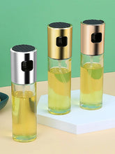 Cargar imagen en el visor de la galería, Botella spray de aceite. Pulverizador de aceite para cocinar, rociador de aceite, pulverizador de aceite para freidora de aire, para ensalada, barbacoa, horneado de cocina, asado