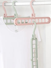 Cargar imagen en el visor de la galería, Percha multiagujero. Percha múltiple. organizadores de ropa para ahorrar espacio en el clóset. Una pieza.