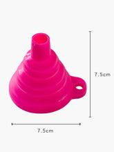 Cargar imagen en el visor de la galería, Embudo plegable de silicona, resitente a altas temperaturas. No tóxico.