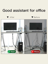 Cargar imagen en el visor de la galería, Cinta para organizar cables, cortable y reutilizables.