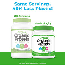 Cargar imagen en el visor de la galería, Proteína orgánica a base de plantas vegetales, vegano, bajo en carbohidratos, sin lácteos, sin gluten, sin azúcares añadidos, sin soya. 2.74 Libras