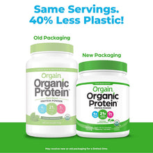 Cargar imagen en el visor de la galería, Proteína orgánica a base de plantas vegetales, vegano, bajo en carbohidratos, sin lácteos, sin gluten, sin azúcares añadidos, sin soya. 2.74 Libras
