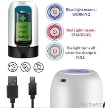 Cargar imagen en el visor de la galería, Dispensador de agua. Carga USB, automático, ajuste universal para agua potable. con interruptor, para el hogar, cocina, oficina, campamento y mas, para botellones de 2 a 5 galones.