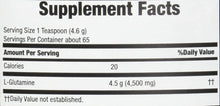 Cargar imagen en el visor de la galería, Glutamina Body Fortress 100 % pura en polvo, 10.6 oz. Uso antes o después del entreanamiento.