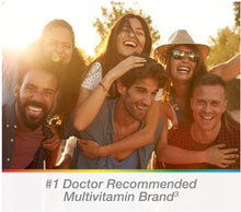 Cargar imagen en el visor de la galería, Centrum para adultos (Mujer y Hombre) 200 tabletas. 23 micronutrientes. vitamina D3, B, C, E, hierro, zinc, antioxidantes. Multivitaminico