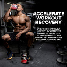 Cargar imagen en el visor de la galería, Creatina X3, en polvo, Fruit Punch, 2.18 libras, micronizada, HCL, con BCAA, gana músculos, fuerza y resistencia.