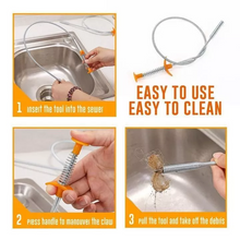 Cargar imagen en el visor de la galería, Destapador de tuberías, multifuncional, recogedor de objetos pequeños en lugares estrechos