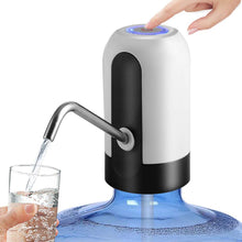 Cargar imagen en el visor de la galería, Dispensador de agua. Carga USB, automático, ajuste universal para agua potable. con interruptor, para el hogar, cocina, oficina, campamento y mas, para botellones de 2 a 5 galones.