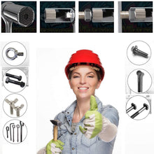 Cargar imagen en el visor de la galería, Llave universal multifuncional, en acero inoxidable. 1 unidad. También funciona como adaptador de taladro eléctrico