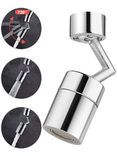 Cargar imagen en el visor de la galería, Grifo universal giratorio con filtro antisalpicaduras, cabezal giratorio de 720°, material duradero, espuma enriquecida con oxígeno, filtro de red de 4 capas, diseño a prueba de fugas con doble junta.