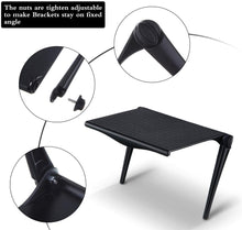 Cargar imagen en el visor de la galería, Estante para televisores y monitores, tres tamaños diferentes, en negro, prácticos y resistentes.