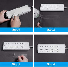 Cargar imagen en el visor de la galería, Cinta adhesiva doble cara, multiuso, transparente, extraíbles, cinta antideslizante para pegar pósteres, uso doméstico y oficina. 16.4 pies