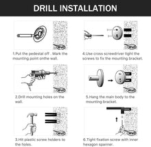 Cargar imagen en el visor de la galería, Tendedero retráctil, 2 cordeles, acero inoxidable, resistente, 13.8 pies de largo, color blanco