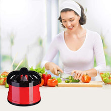 Cargar imagen en el visor de la galería, Afilador / Amolador de cuchillos de bolsillo para todos los tipos de cuchillas, afilada, precisión y calibración perfecta, fácil y seguro de usar, ideal para cocina