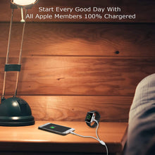 Cargar imagen en el visor de la galería, Cable cargador 2 en 1 para IPhone y Apple Watch. 3.9 pies.✅️