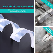 Cargar imagen en el visor de la galería, Cinta de silicona para sellado de puertas y ventanas, color transparente. 16.5 pies.