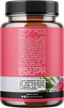 Cargar imagen en el visor de la galería, Suplemento natural para la menopausia, perfectos para el equilibrio hormonal, la sudoración nocturna y los sofocos, alivio de la menopausia, con resveratrol. 60 cápsulas.