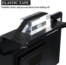 Cargar imagen en el visor de la galería, Estante para televisores y monitores, tres tamaños diferentes, en negro, prácticos y resistentes.