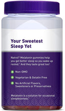 Cargar imagen en el visor de la galería, Melatonina 10 mg, en gomitas para adultos: mejora e incrementa tus horas de sueño, natural, sin drogas, no crea dependencia. Varios tamaños disponibles. Natrol
