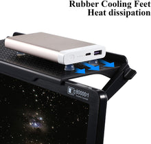 Cargar imagen en el visor de la galería, Estante para televisores y monitores, tres tamaños diferentes, en negro, prácticos y resistentes.