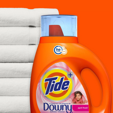 Cargar imagen en el visor de la galería, Detergente líquido TIDE con Downy, 92 onzas.