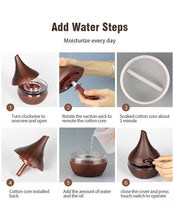 Cargar imagen en el visor de la galería, Humidificador de aire, dos colores disponibles.