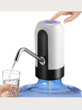 Cargar imagen en el visor de la galería, Dispensador de agua. Carga USB, automático, ajuste universal para agua potable. con interruptor, para el hogar, cocina, oficina, campamento y mas, para botellones de 2 a 5 galones.