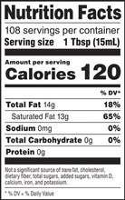 Cargar imagen en el visor de la galería, Aceite de coco extra virgen orgánico: Calma apetito, cuida tu piel, brinda energía. 54 onzas