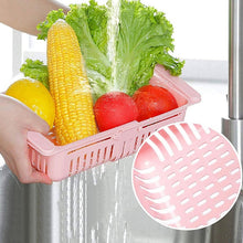 Cargar imagen en el visor de la galería, Canasta organizador de nevera, almacenamiento, ajustable, varios colores disponibles