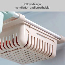 Cargar imagen en el visor de la galería, Canasta organizador de nevera, almacenamiento, ajustable, varios colores disponibles