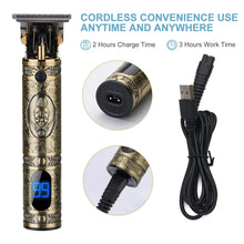 Cargar imagen en el visor de la galería, Abejon Profesional Darling Inalámbrico. Recargable. Inoxidable. Silecioso.