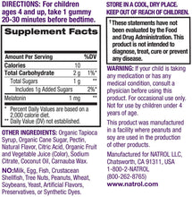 Cargar imagen en el visor de la galería, Melatonina para niños, mejora el sueño, presentación en gomitas: 100% natural, libres de drogas o medicamentos. Varios tamaños disponibles.. Natrol