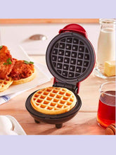 Cargar imagen en el visor de la galería, Mini Waflera, con superficie antiaderente, acero inoxidable.