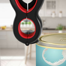 Cargar imagen en el visor de la galería, Abridor de latas 6 en 1. Multifucional. Ahorras espacio, dinero y tiempo.