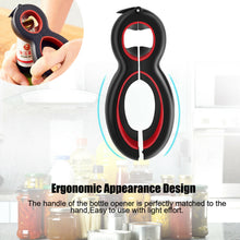 Cargar imagen en el visor de la galería, Abridor de latas 6 en 1. Multifucional. Ahorras espacio, dinero y tiempo.