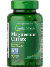 Cargar imagen en el visor de la galería, Citrato de magnesio, Puritan&#39;s Pride, 90 capletas
