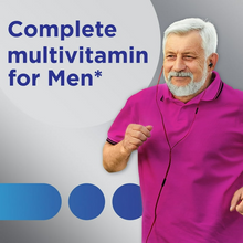 Cargar imagen en el visor de la galería, Centrum silver para hombres mayores de 50 años. 65 tabletas, multivitaminico

