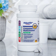 Cargar imagen en el visor de la galería, Multivitaminico para adultos (hombre y mujer) mayores de 50 años, Equate, 125 tabletas
