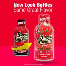 Cargar imagen en el visor de la galería, 5 HOUR ENERGY: Energía al instante que perdura por 5 horas o más, elimina el cansancio, potencia tu cuerpo y enfoca tu mente

