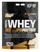 Cargar imagen en el visor de la galería, Proteína WHEY, Nutrex, 100% de suero, 134 servicios, Vainilla, 10 libras
