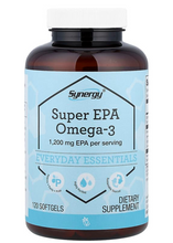 Cargar imagen en el visor de la galería, SUPER EPA: Omega 3 Super EPA Vitacost Synergy, 120 Cápsulas Blandas | Aceite de Pescado Rico en EPA para Apoyar la Salud Cardiovascular, Circulación y Bienestar General
