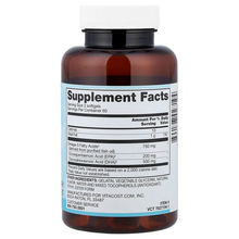 Cargar imagen en el visor de la galería, SUPER DHA: Omega 3 Super DHA Vitacost Synergy, 120 Cápsulas Blandas | Aceite de Pescado Rico en DHA para Apoyar la Salud Cerebral, Memoria, Visión y Sistema Cardiovascular
