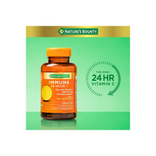 Cargar imagen en el visor de la galería, Nature's Bounty Immune 24 horas Vitamina C, D3 y Zinc para el apoyo inmunológico, 50 cápsulas blandas de 1000 mg
