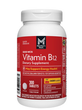 Cargar imagen en el visor de la galería, Vitamina B12, 5000, Member's Mark, 300 tabletas
