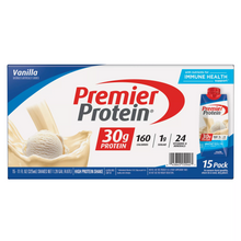 Cargar imagen en el visor de la galería, Premier Protein, 30 gramos de proteina líquida, caja de 15 envases
