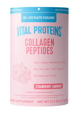 Cargar imagen en el visor de la galería, Péptidos de colágeno en polvo sabor limonada de fresa, Vital Proteins, 27.5 onzas (1.7 libras), 20 gramos por servicio.
