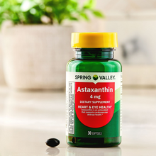 Cargar imagen en el visor de la galería, Astaxantina, 4 mg, Spring Valley, 30 softgels
