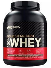 Cargar imagen en el visor de la galería, Proteína 100% WHEY, Gold Standard, 4.37 libras (chocolate), 4.23 Libras (Vainilla)
