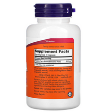 Cargar imagen en el visor de la galería, PABA (ácido para-aminobenzoico), 500 mg, Now,  100 cápsulas
